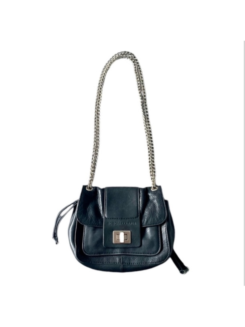 BCBGMaxAzria Leather Chain-Handle Shoulder Bag